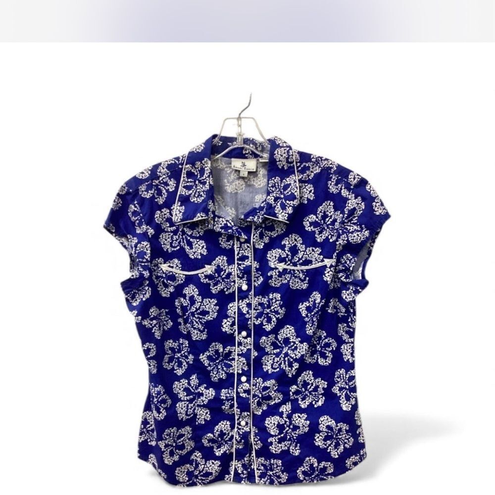 Angel Ranch Western Pearl Snap Shirt – Women’s Small - Picture 5 of 7